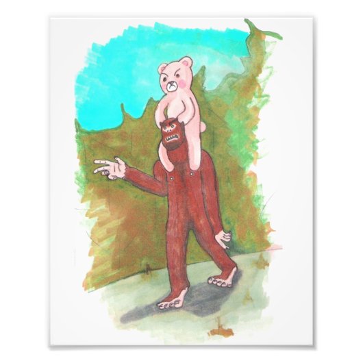 Bartfoot Fotodruck (Vorne)