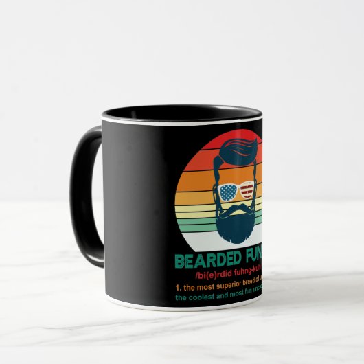 Bartfunktionalität/Onkel-Definition Tasse (Vorderseite Links)