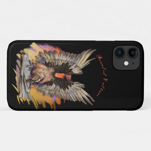 Bartgeier Case-Mate iPhone Hülle (Rückseite (Horizontal))