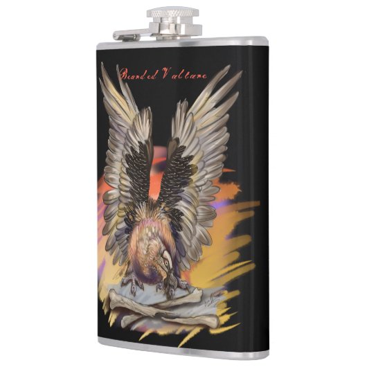 Bartgeier Flachmann (Links)