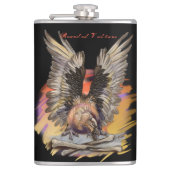 Bartgeier Flachmann (Vorderseite)