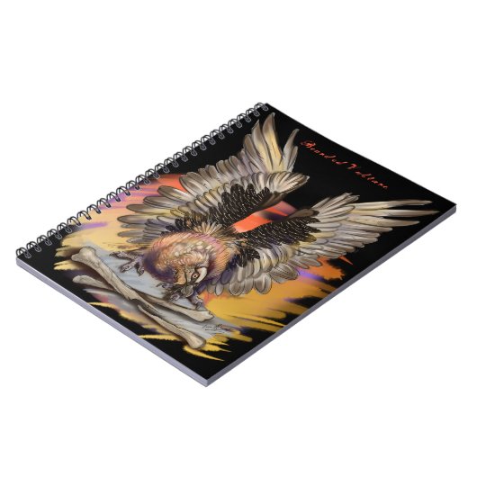 Bartgeier Notizblock (Linke Seite)