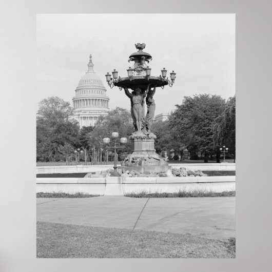 Bartholdi Fountain Poster (Vorne)