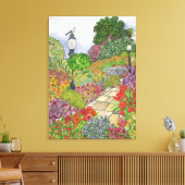 Bartholdi Park Washington DC | Mockingbird Gardens Leinwanddruck (Insitu (Wohnzimmer))