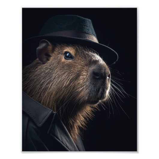 Bartholomew "Barty" Quibble - Capybara Fotodruck (Vorne)