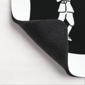 Bartholomew Roberts Flag-Mausepad Mousepad (Ecke)