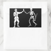 Bartholomew Roberts Pirate Flag Sticker (Tasche)