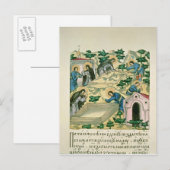 Bartholomew und Stephan Postkarte (Vorne/Hinten)