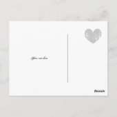 Bartholz Land chic Mason Glas danke Ihnen Karten (Rückseite)