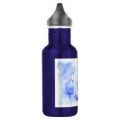 Barti - blau und weiß edelstahlflasche (Links)