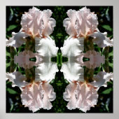 Barti-Blume Nah Abstrakt Poster (Vorne)