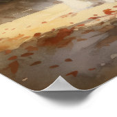 Barti Collie Dog Art Print Poster (Ecke)