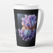 Barti Iris floral Lila und blau Milchtasse (Rechte Ecke)