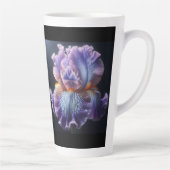 Barti Iris floral Lila und blau Milchtasse (Rechts)