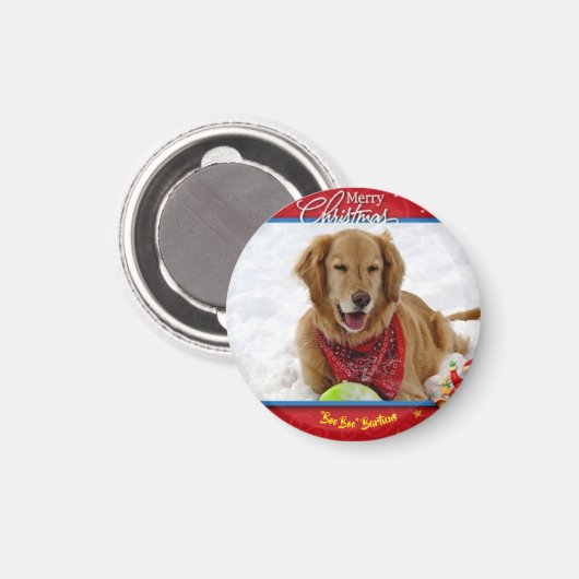 Barticus Christmas Magnet (Vorderseite/Rückseite)