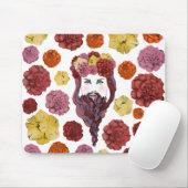 Bärtige Dame Mousepad (Mit Mouse)