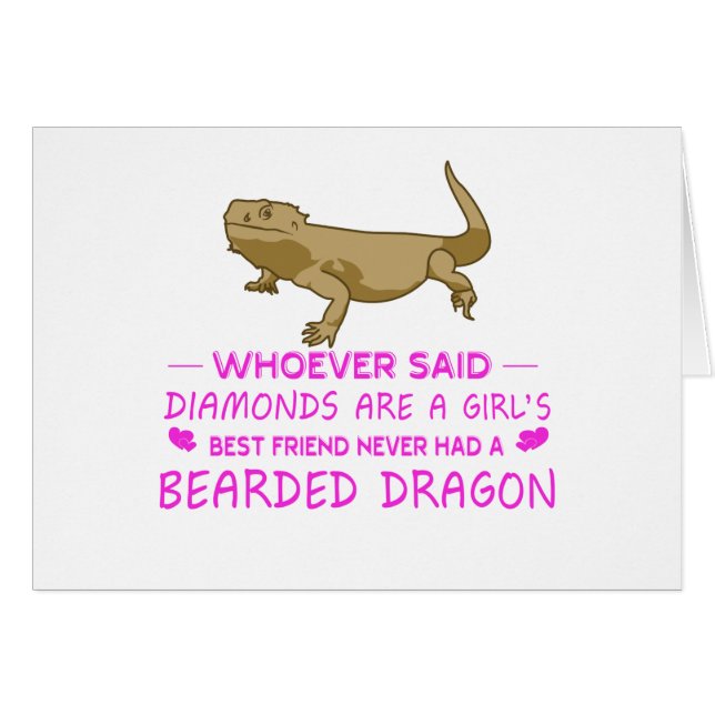 Bärtige Drache-Mama (Vorderseite (Horizontal))