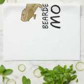 Bärtige Drache-Mama Handtuch (Gefaltet)