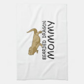 Bärtige Drache-Mama Handtuch (Vertikal)