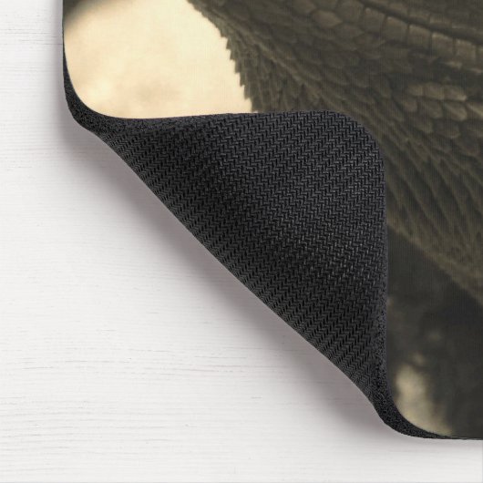 Bärtige Drache-Mausunterlage Mousepad (Ecke)