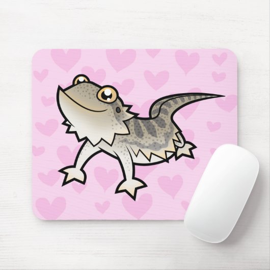 Bärtige Drache-/Rankin Drache-Liebe Mousepad (Mit Mouse)