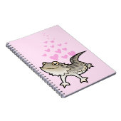 Bärtige Drache-/Rankin Drache-Liebe Notizblock (Rechte Seite)