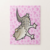 Bärtige Drache-/Rankin Drache-Liebe Puzzle (Vertikal)