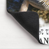 Bärtige Drache-Reihe Mousepad (Ecke)