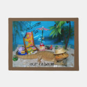 Bärtige Drache-Tür-Matte Fußmatte (Vorderseite)