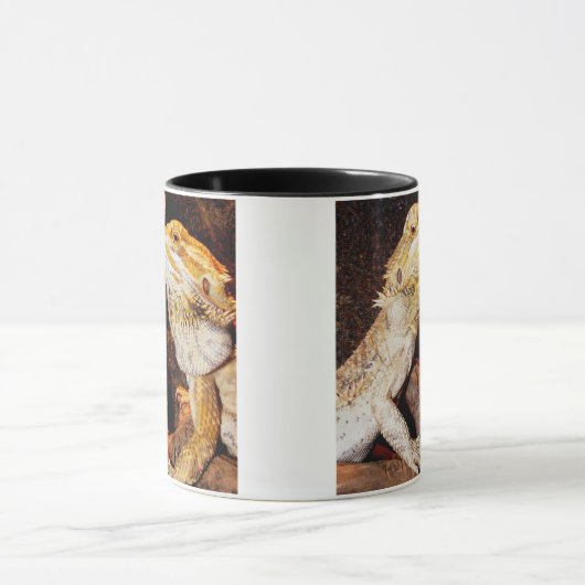 Bärtige Drachen Tasse (Zentrum)