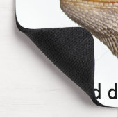 "Bärtige Dracheregel!" Mausunterlage Mousepad (Ecke)