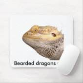 "Bärtige Dracheregel!" Mausunterlage Mousepad (Mit Mouse)