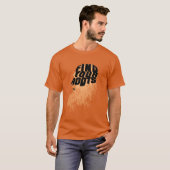 Bärtige Männer mit Bart zitieren Bärtige Männer mi T-Shirt (Vorne ganz)