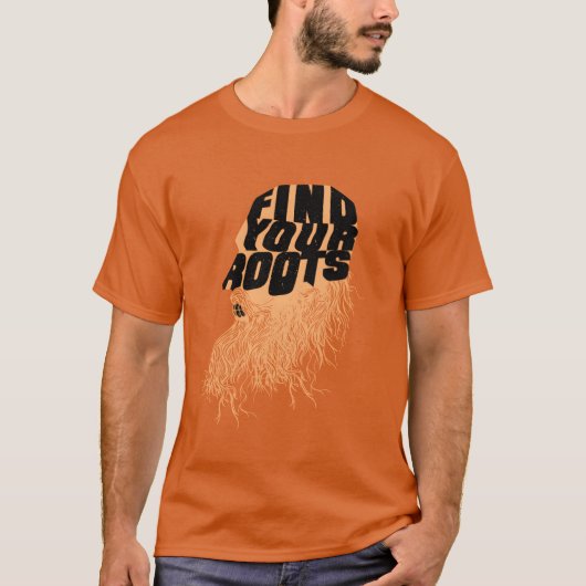 Bärtige Männer mit Bart zitieren Bärtige Männer mi T-Shirt (Vorderseite)