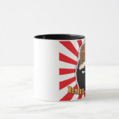 Bärtige Samurai-Tasse Tasse (Zentrum)