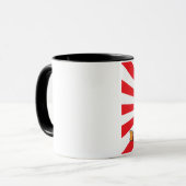 Bärtige Samurai-Tasse Tasse (Vorderseite Links)