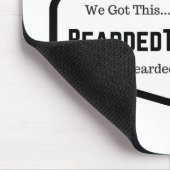 Bärtige Theologen Mousepad (Ecke)