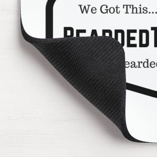 Bärtige Theologen Mousepad (Ecke)