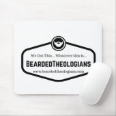 Bärtige Theologen Mousepad (Mit Mouse)