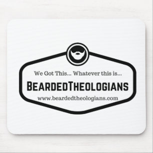 Bärtige Theologen Mousepad