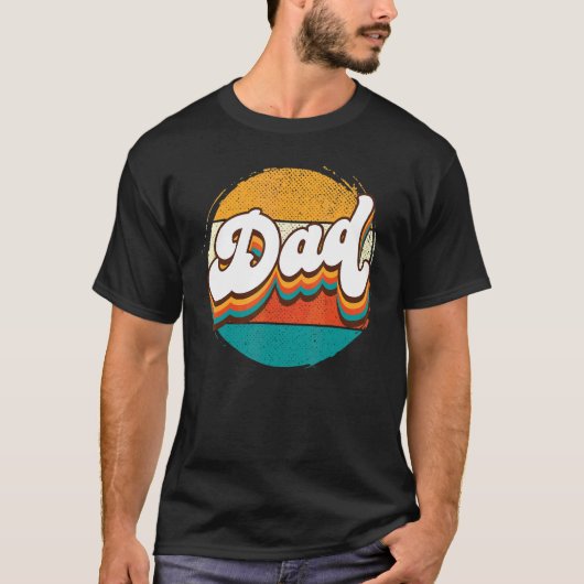 Bärtige Vater Bart Legend Vintag Vaterschaft T-Shirt (Vorderseite)