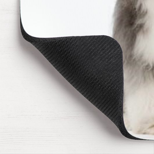 Bärtiger Collie Mousepad (Ecke)