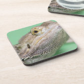 Bärtiger Drache 2 Getränkeuntersetzer (Linke Seite)