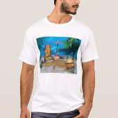 Bärtiger Drache am T - Shirt der Strand-Männer (Vorderseite)