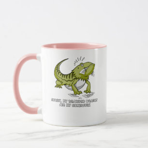 Bärtiger Drache aß meine Tasse