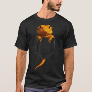 Bärtiger Drache Cket Süße Exotische Eidechse Repti T-Shirt