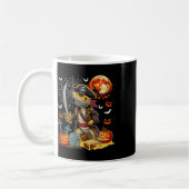 Bärtiger Drache Cosplay Pirat Halloween Geschnitzt Kaffeetasse (Links)