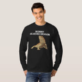 Bärtiger Drache für Frauen Mutter Echse Herpetolog T-Shirt (Vorne ganz)