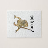 Bärtiger Drache got Grillen Puzzle (Horizontal)