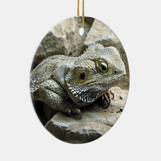 Bärtiger Drache Keramik Ornament (Rechts)